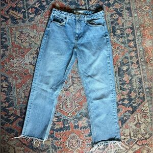 Classic Blue Women's Straight Leg Jeans